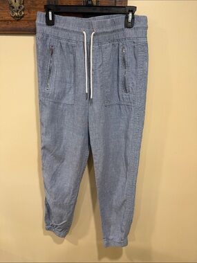 Athleta Cabo Light Blue Women's Drawstring Joggers
